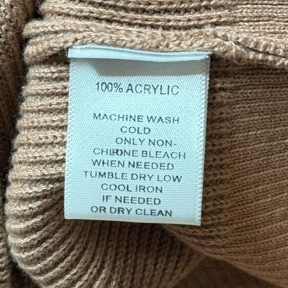 NWOT LOFT Tan Sweater size Medium - Picture 4 of 4